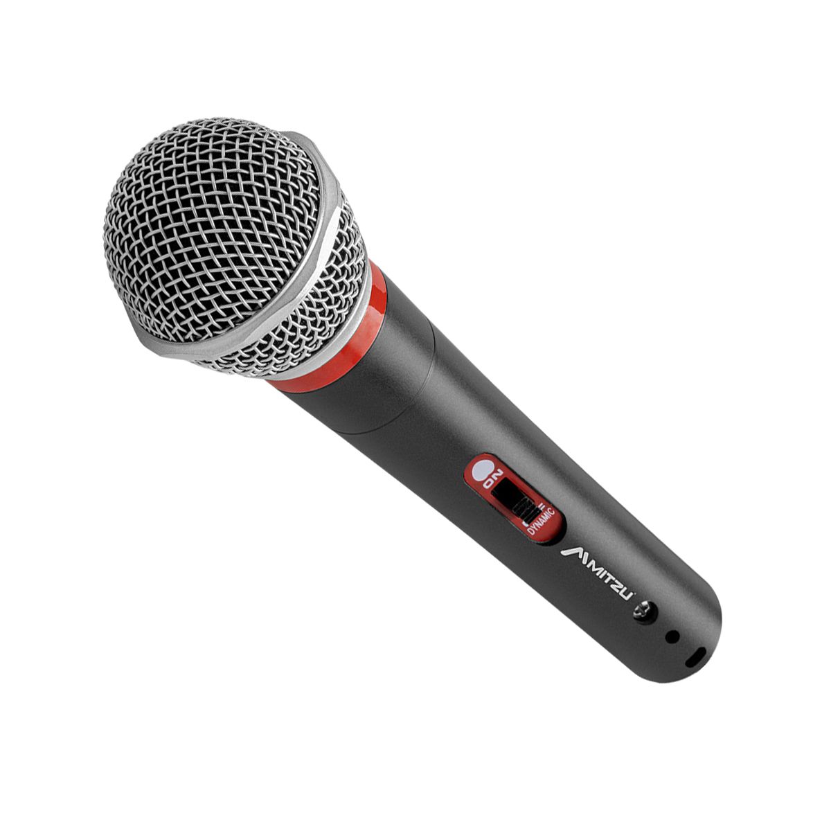 Micrófono alámbrico metálico Hi-Fi profesional tipo dinámico