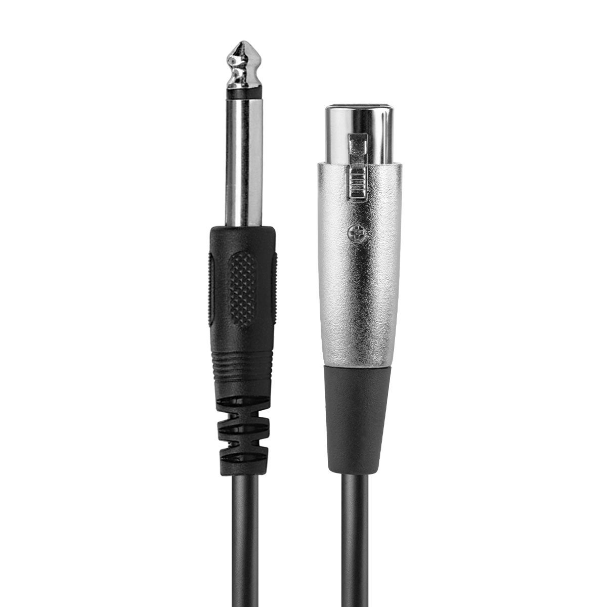 Micrófono alámbrico metálico Hi-Fi profesional tipo dinámico
