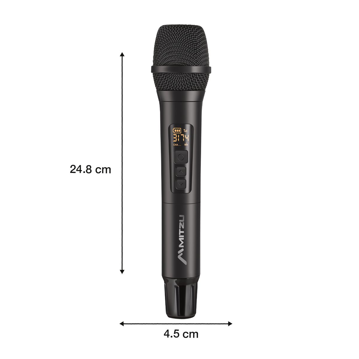 Kit de micrófonos inalámbricos frecuencia ultra alta