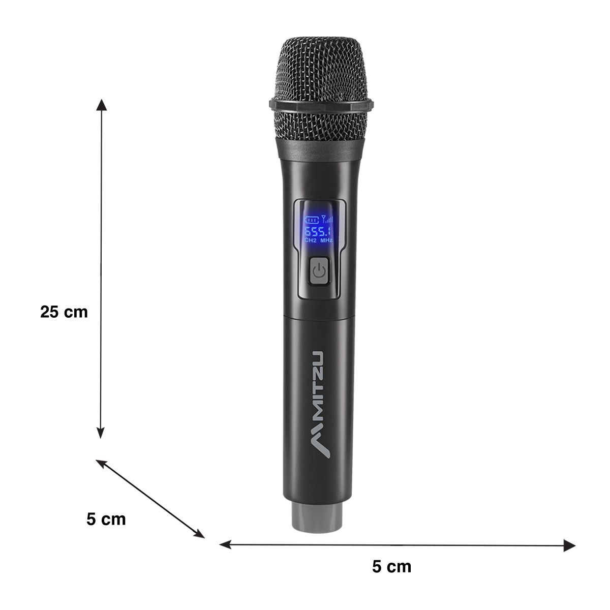 Micrófono inalámbrico Bluetooth® recargable