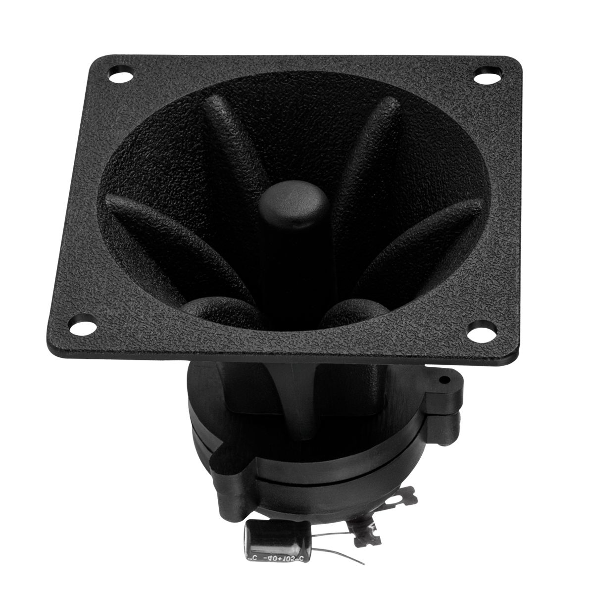 Tweeter piezoeléctrico 4" tipo flor 100 W PMPO baja distorisón