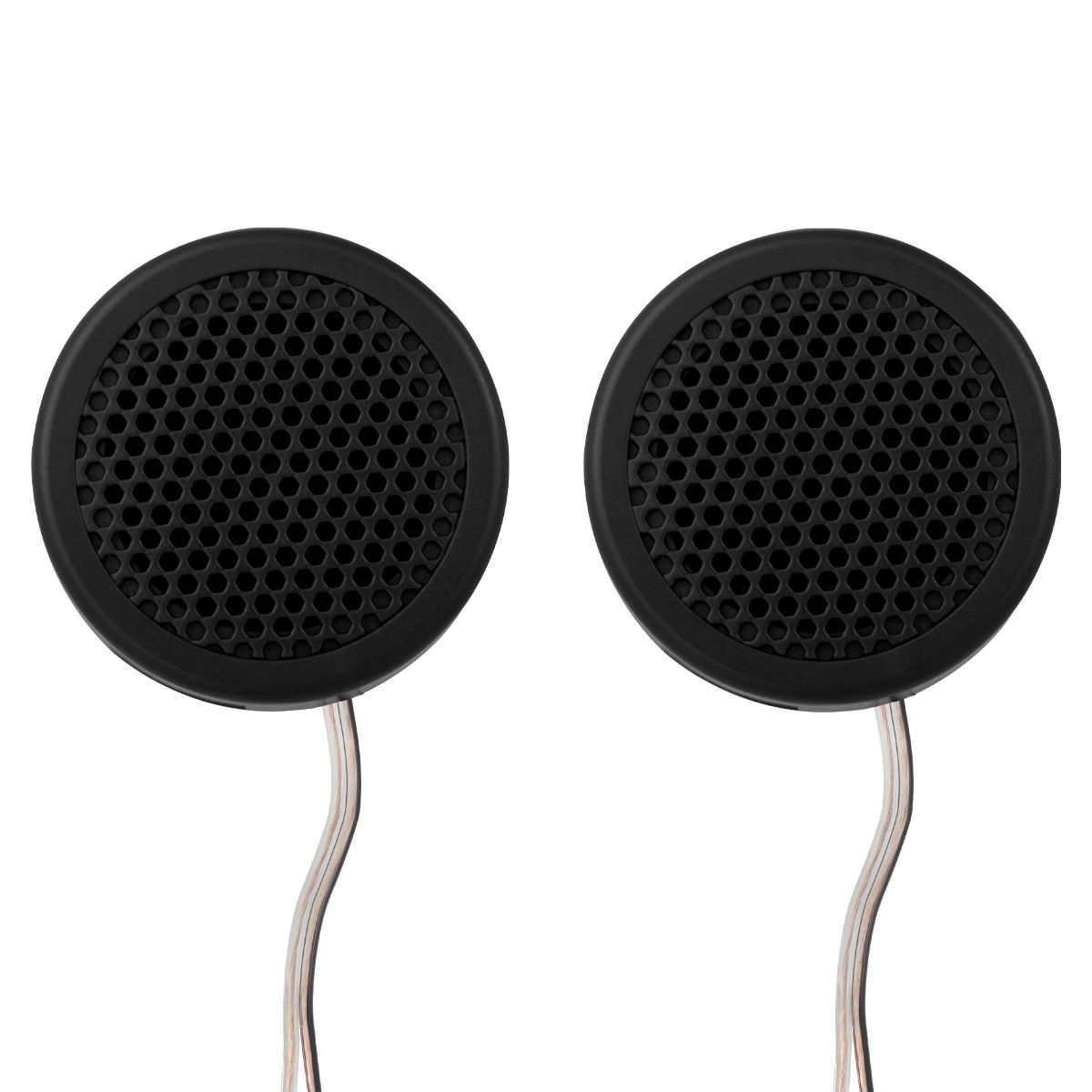 Juego de tweeter domo 1” 600 W PMPO, negro