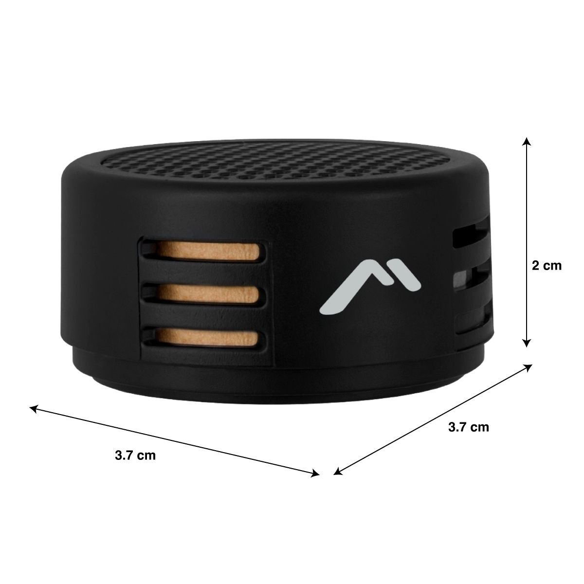 Juego de tweeter domo 1” 600 W PMPO, negro
