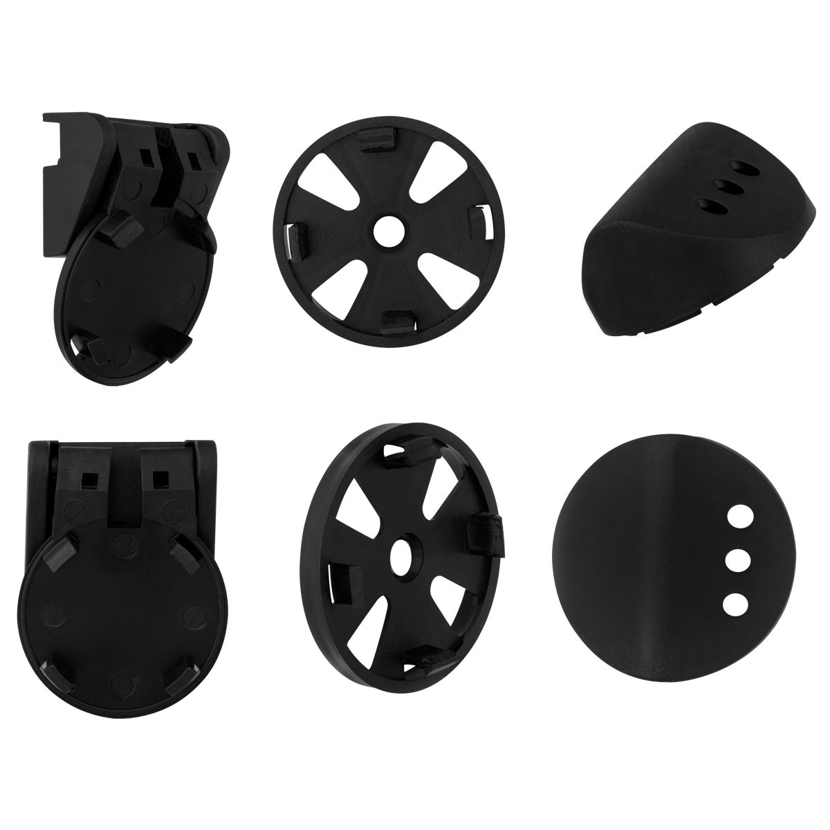 Juego de tweeter domo 1” 650 W PMPO, negro