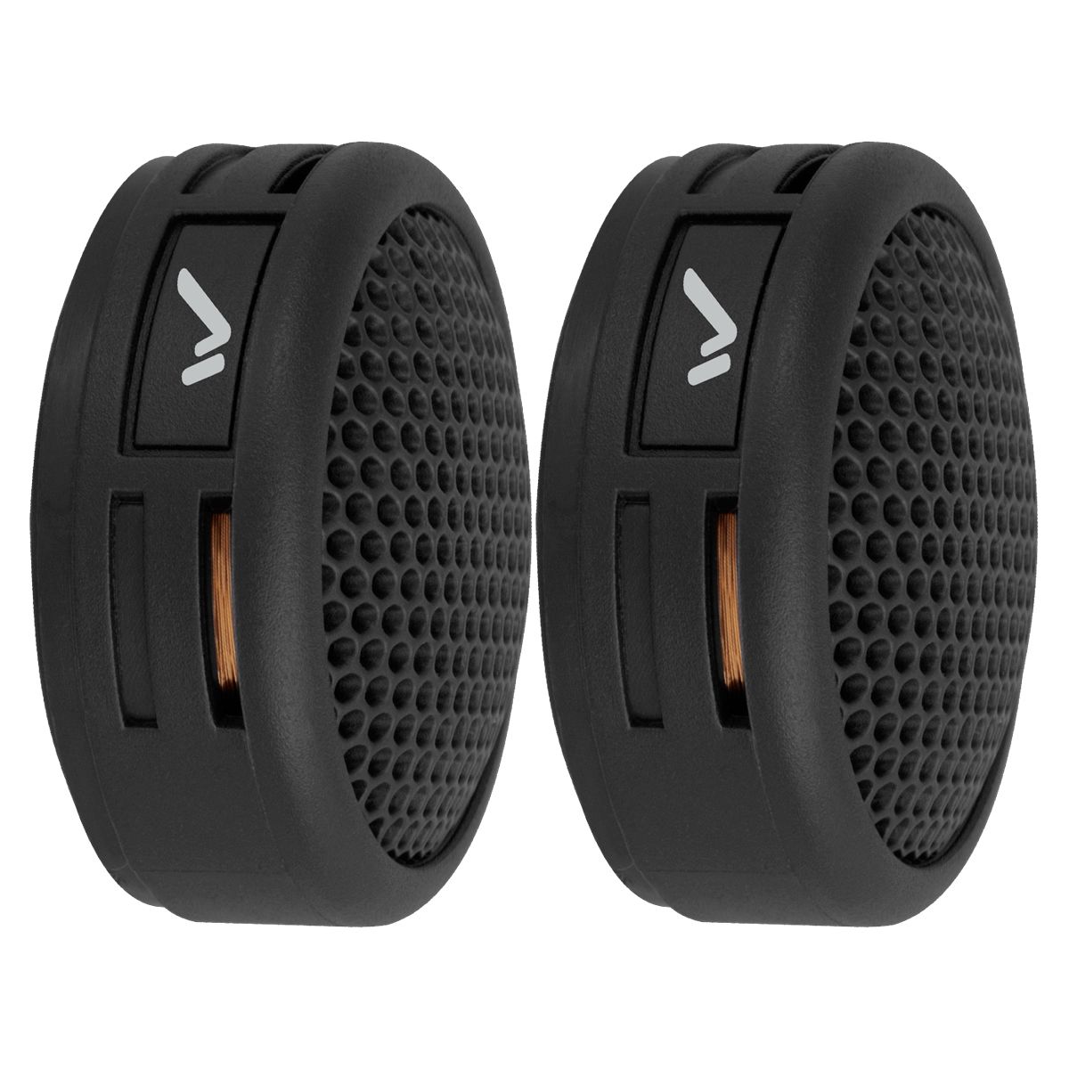Juego de tweeter domo 1” 650 W PMPO, negro