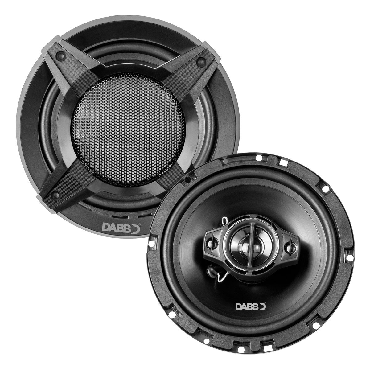 Juego de bocinas 6,5” con 4 vías 500 W PMPO / 35 W RMS
