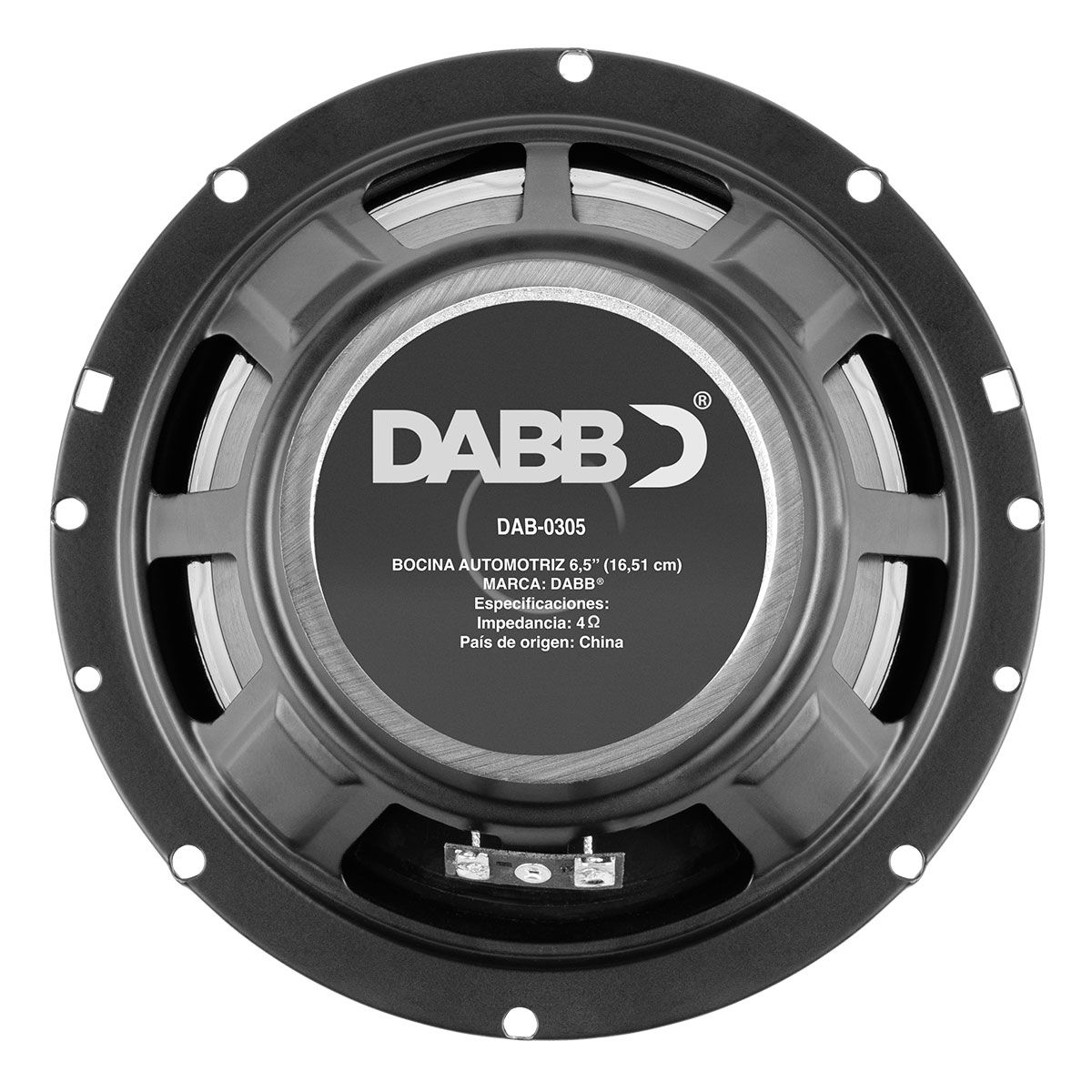 Juego de bocinas 6,5” con 4 vías 500 W PMPO / 35 W RMS