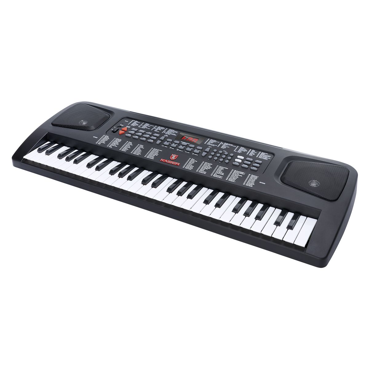 Teclado musical con 54 teclas, 100 tonos y 10 demos