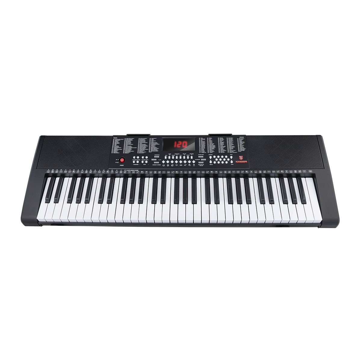 Teclado musical de 61 teclas y 255 tonos
