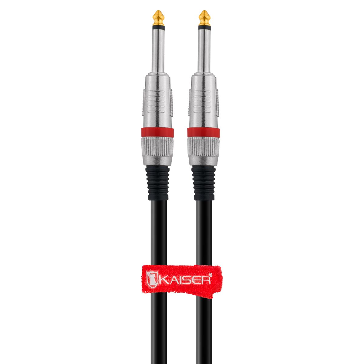 Cable extensión plug profesional monoaural 6.3 mm a 6.3 mm, 6m