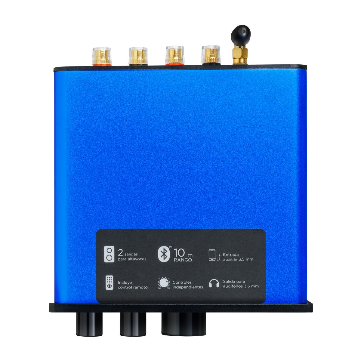 Amplificador de audio 200 W RMS con Bluetooth®
