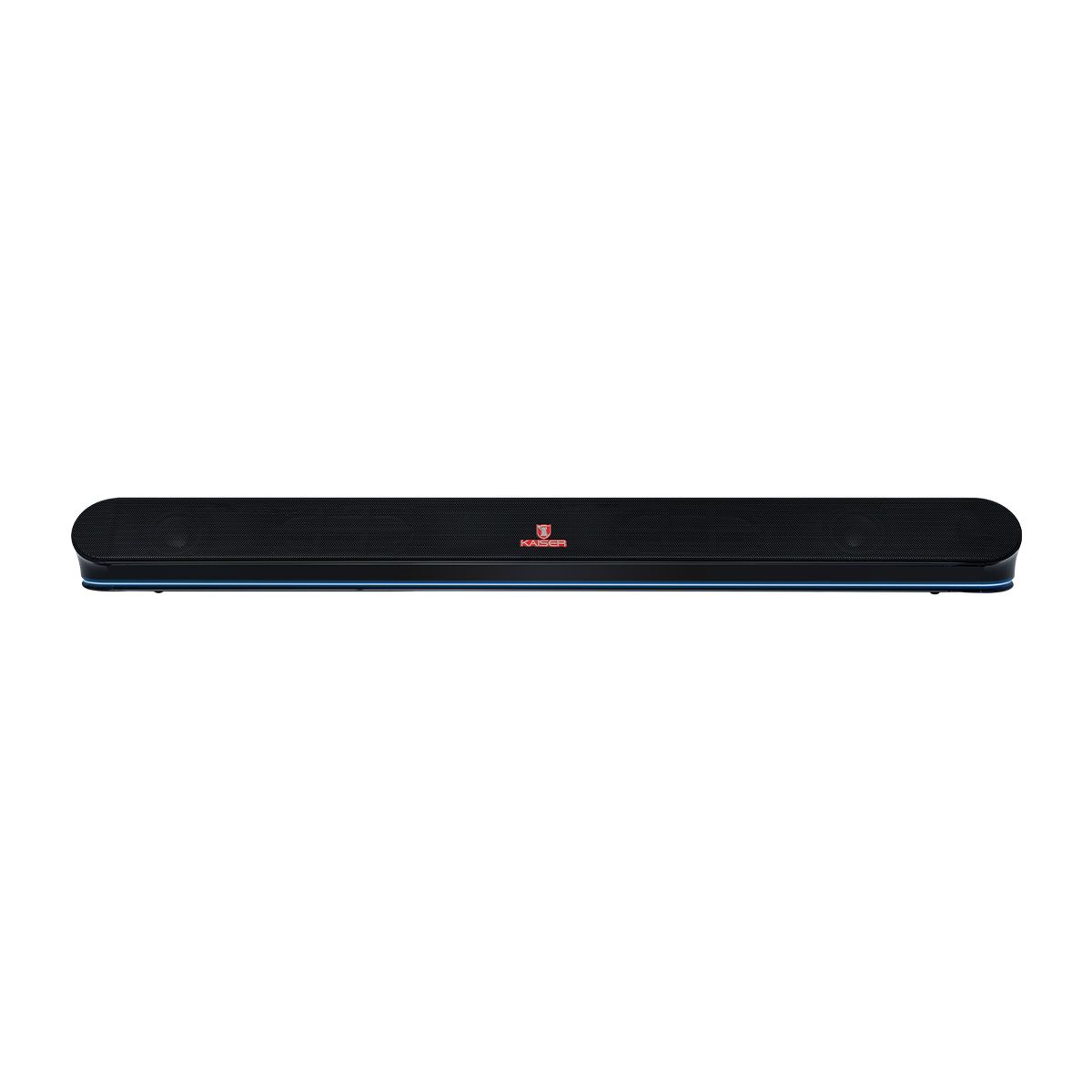 Barra de sonido Bluetooth®  2x2" 40 W RMS con luz led y control remoto