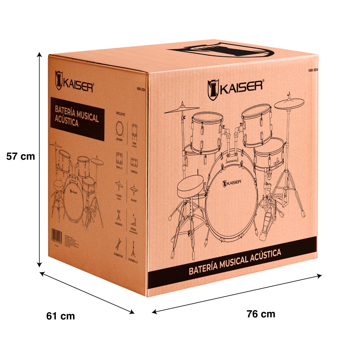 Batería acústica