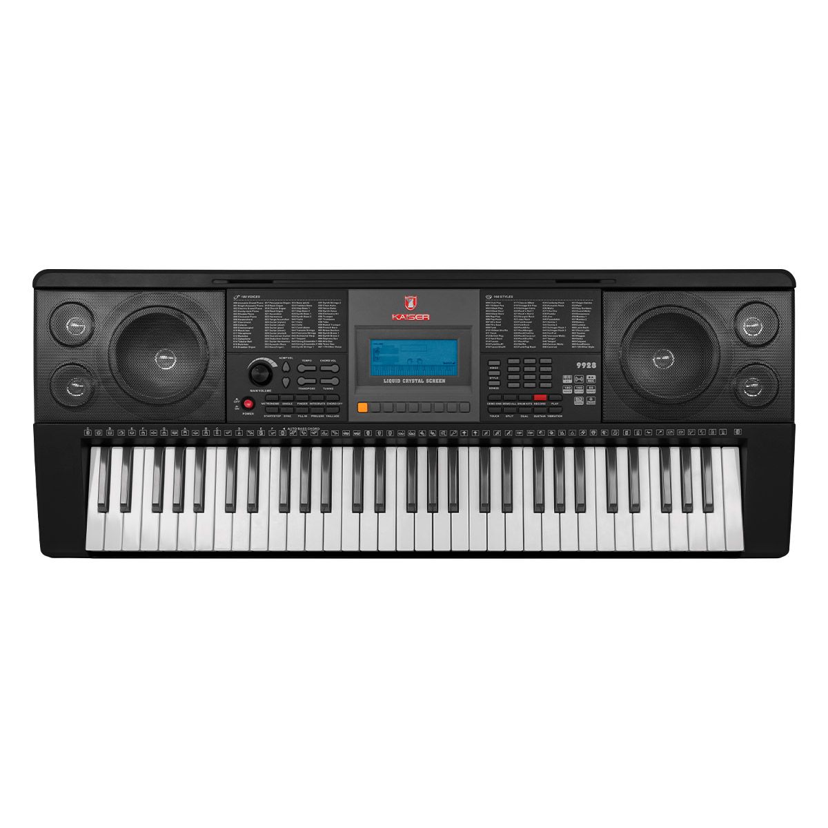 Teclado musical 61 teclas y 160 tonos