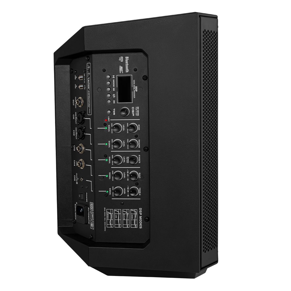 Bafle profesional de 8" 120 W RMS con DSP
