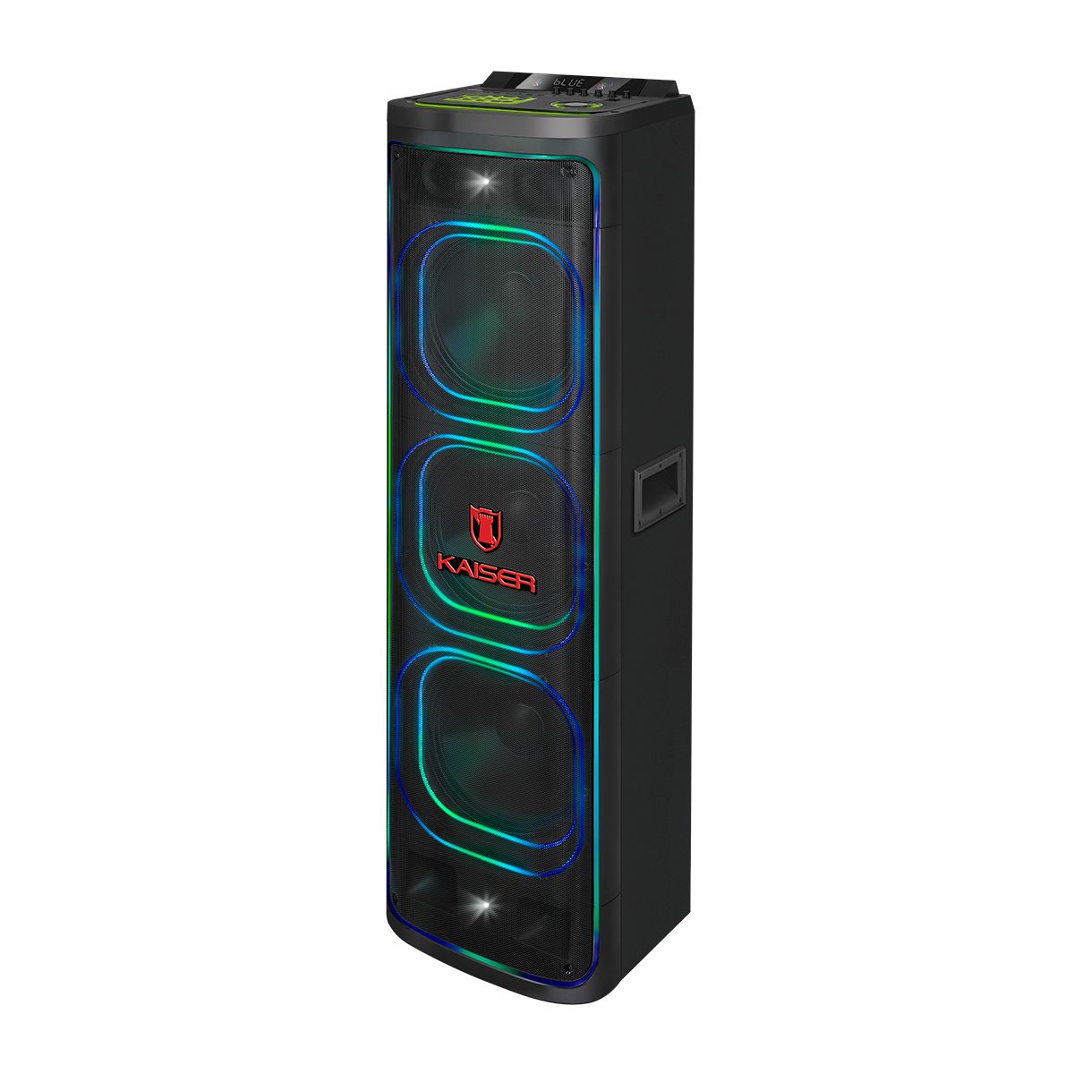 Bafle 3X12" de 70,000 W PMPO con función X-BASS