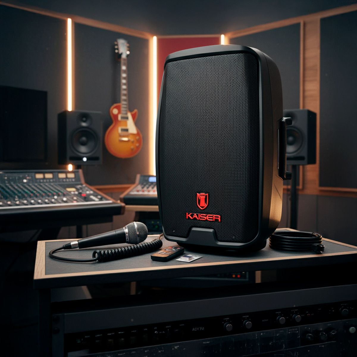 Bafle Profesional de 15" con ecualizador gráfico de 200 W RMS