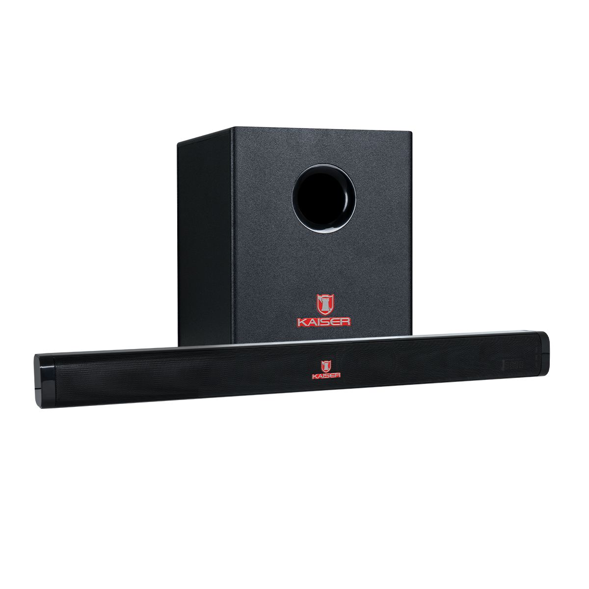 Barra de sonido Bluetooth® 100 W RMS con subwoofer inalámbrico HDMI