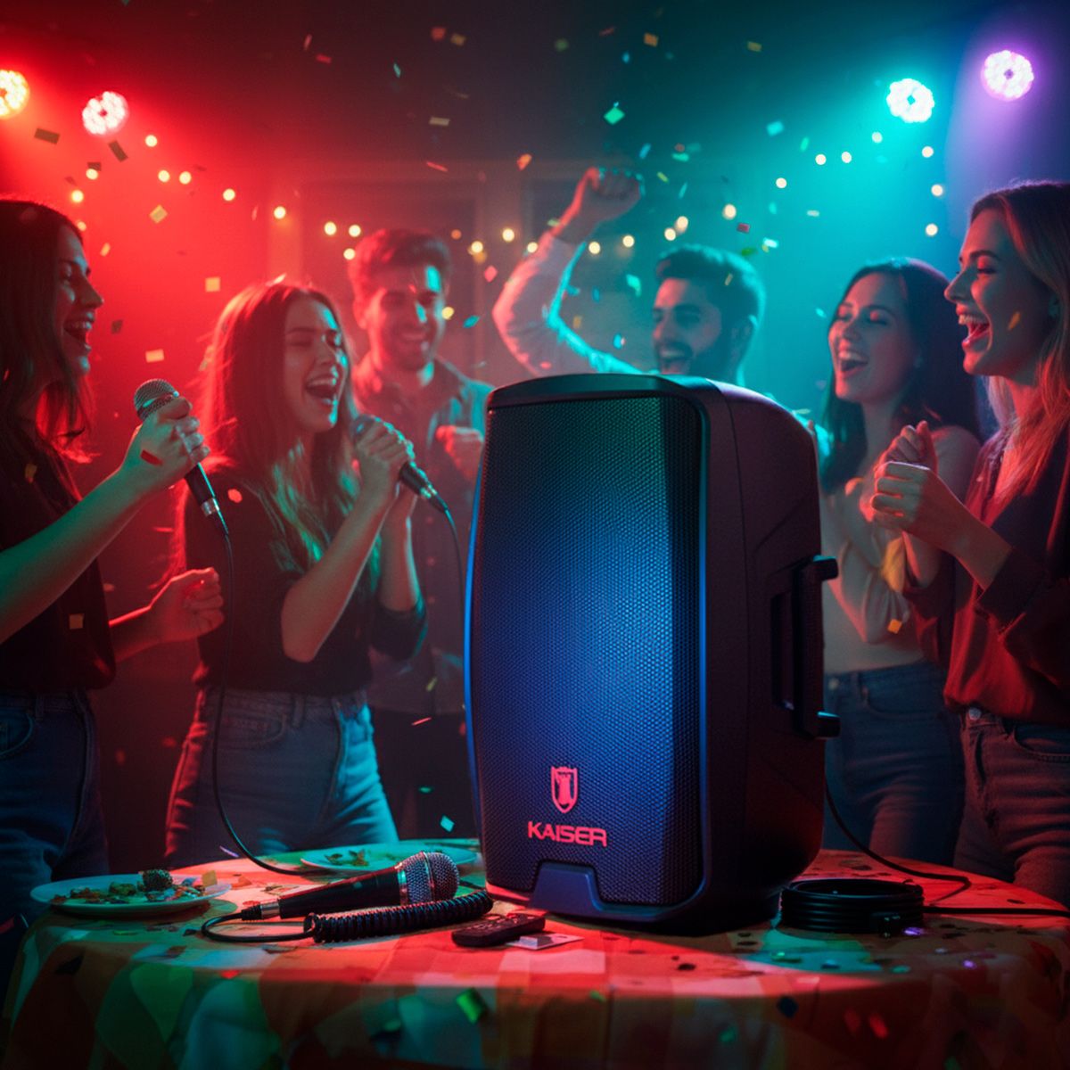 Bafle Profesional de 15" con ecualizador gráfico de 200 W RMS