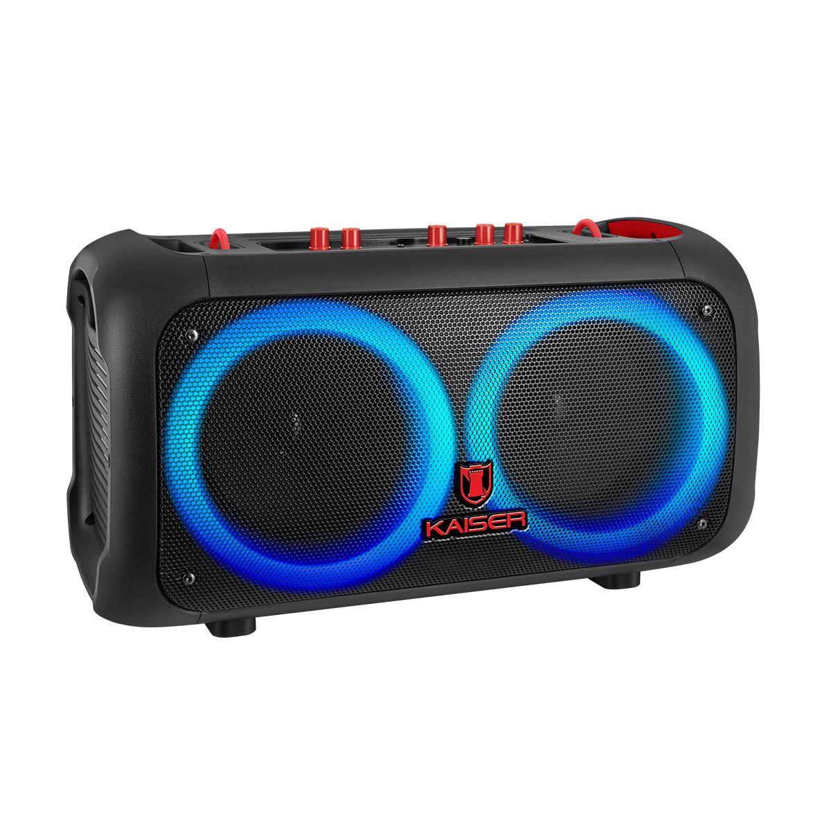 Bafle recargable de 2 X 6.5" de 40 W RMS con micrófono