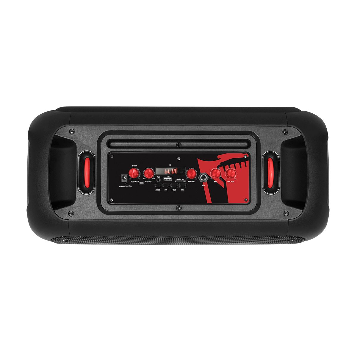 Bafle recargable de 2 X 6.5" de 40 W RMS con micrófono