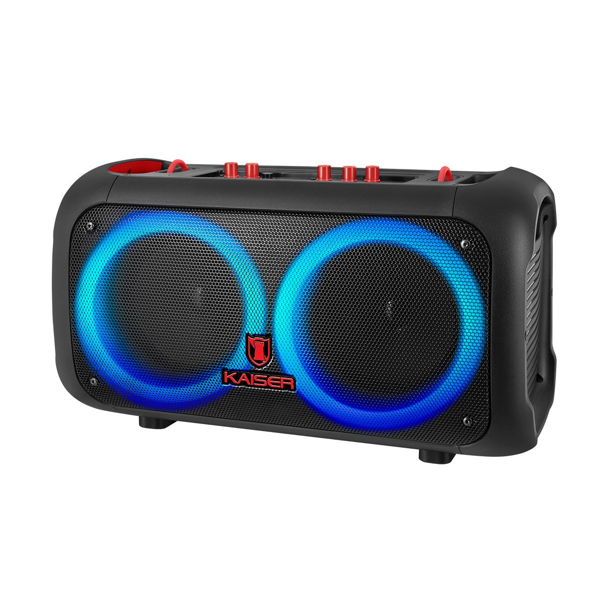 Bafle recargable de 2 X 6.5" de 40 W RMS con micrófono