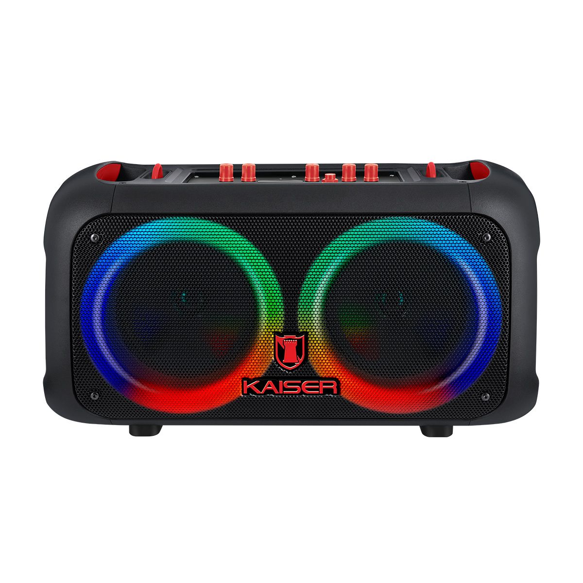 Bafle recargable de 2 X 6.5" de 40 W RMS con micrófono