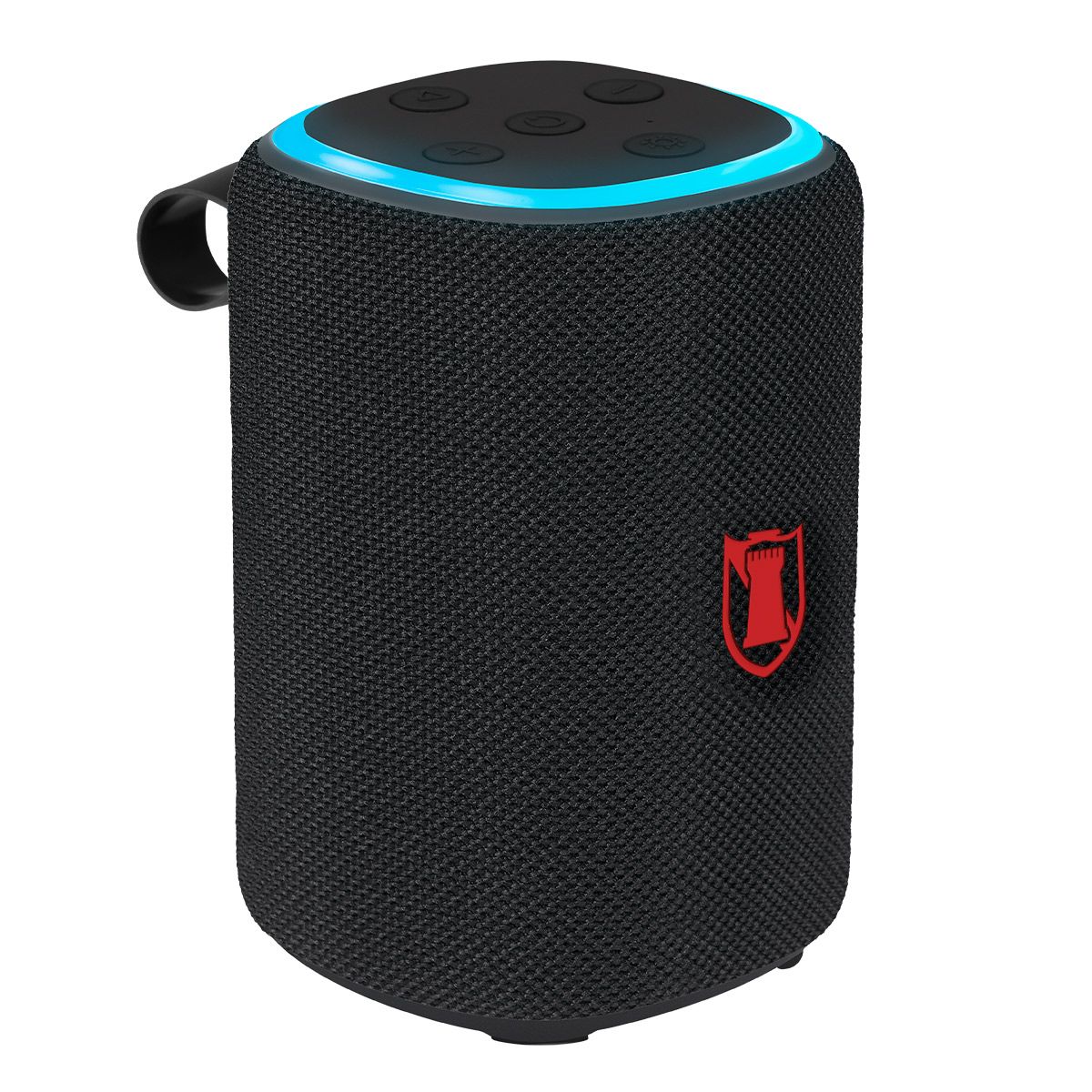 Bocina portátil recargable con reproductor FM Negro con Radio FM