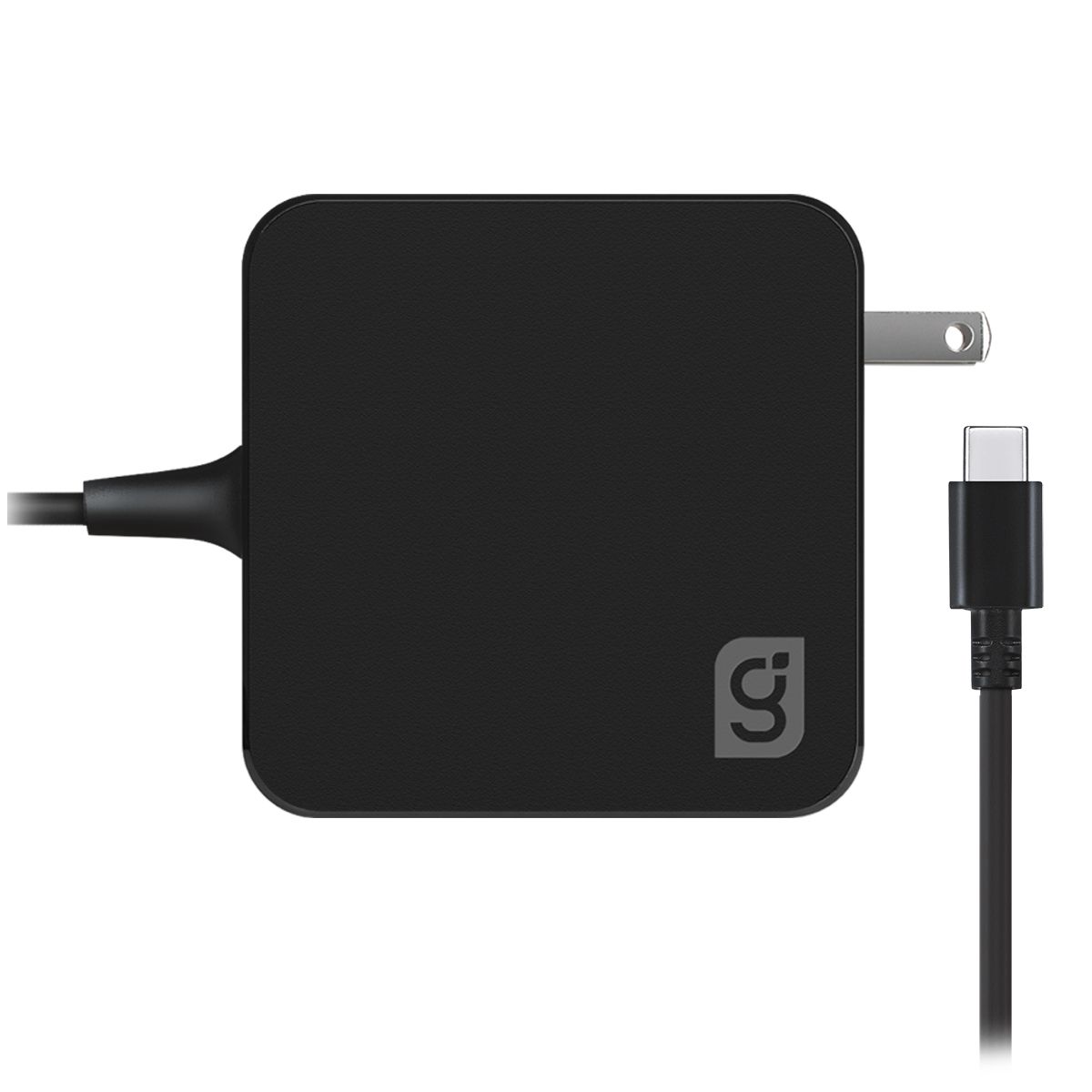 Cargador con cable tipo C 65W carga ultra rápida de 1.8 m