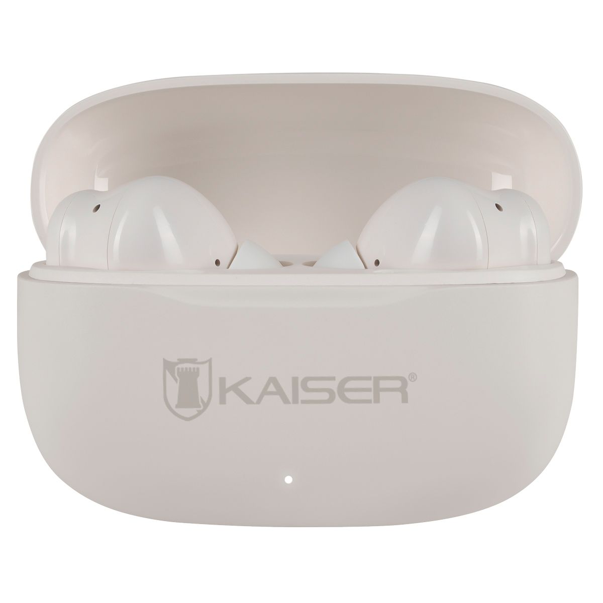 Audífonos true wireless Bluetooth® ANC IPX4 con cuatro micrófonos hasta 28 hrs- beige
