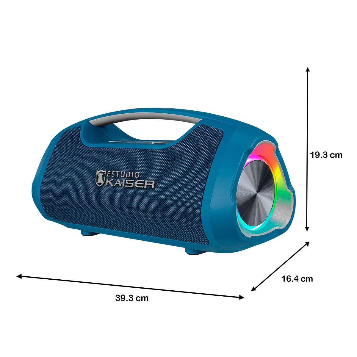 Bocina portátil recargable 60 W RMS Bluetooth® IPX5 - azul