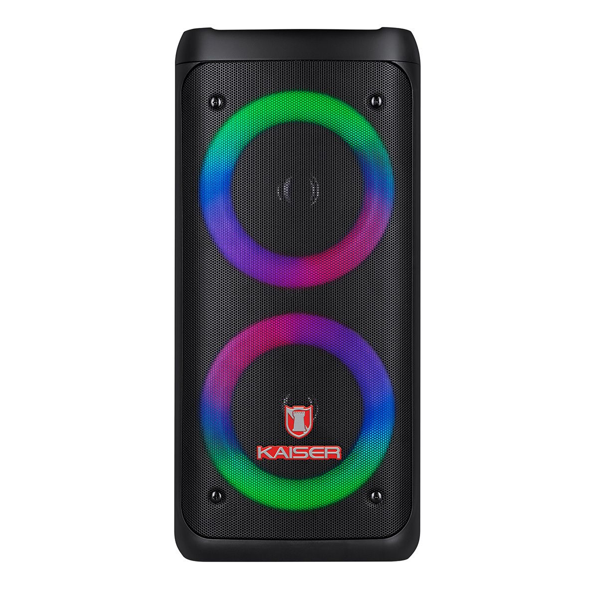 Bocina recargable 2x4" 10 W RMS Bluetooth® con radio FM