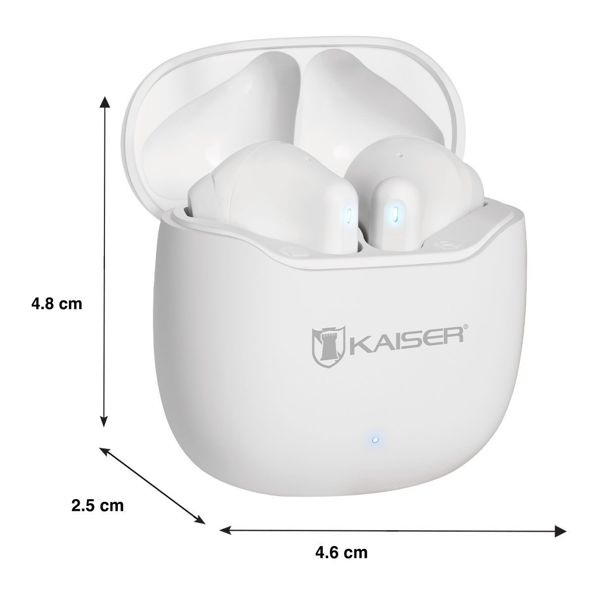 Audífonos true wireless Bluetooth® Hi-Fi manos libres - blanco