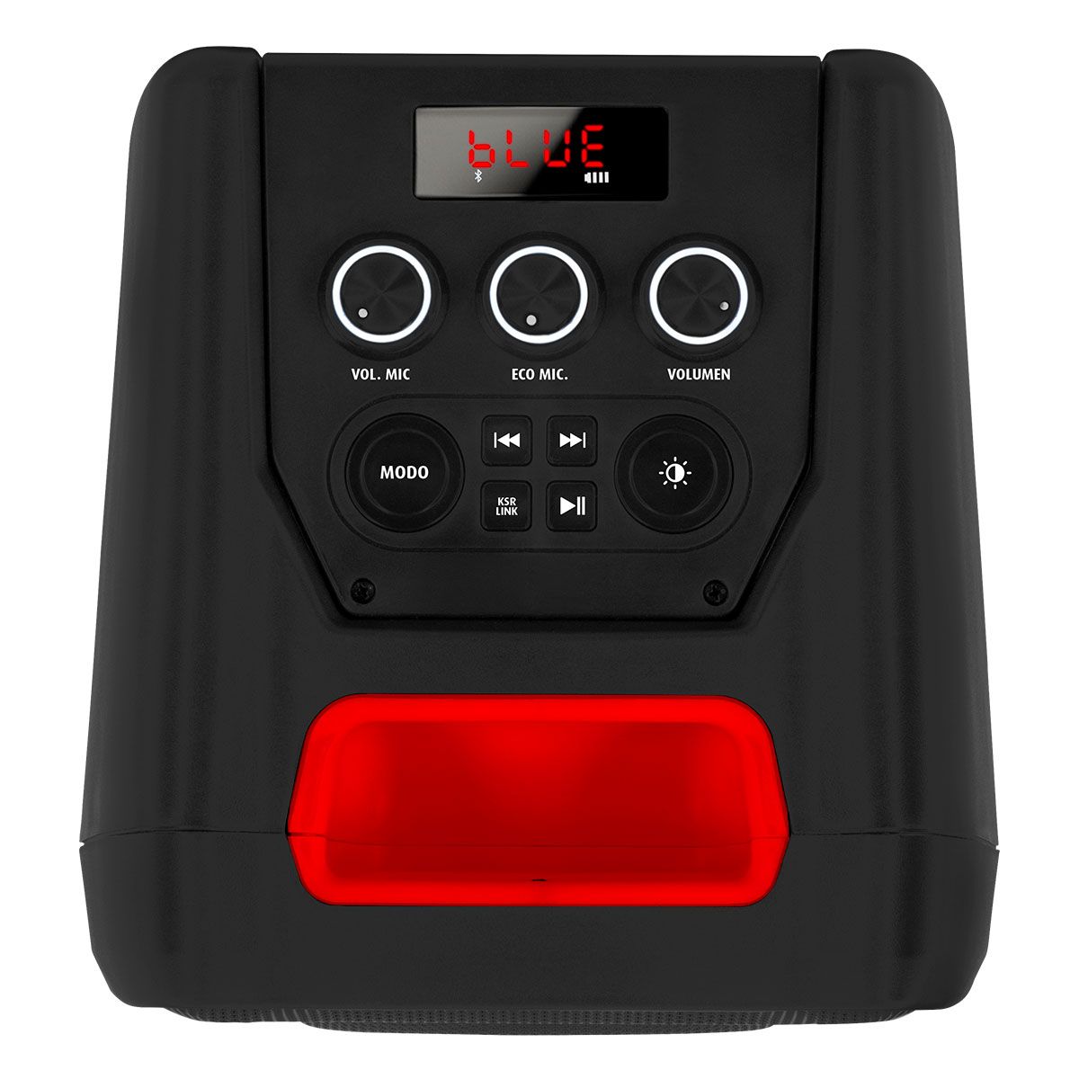 Bafle recargable 2x6.5" 60 W RMS Bluetooth® one body hasta 3 hrs