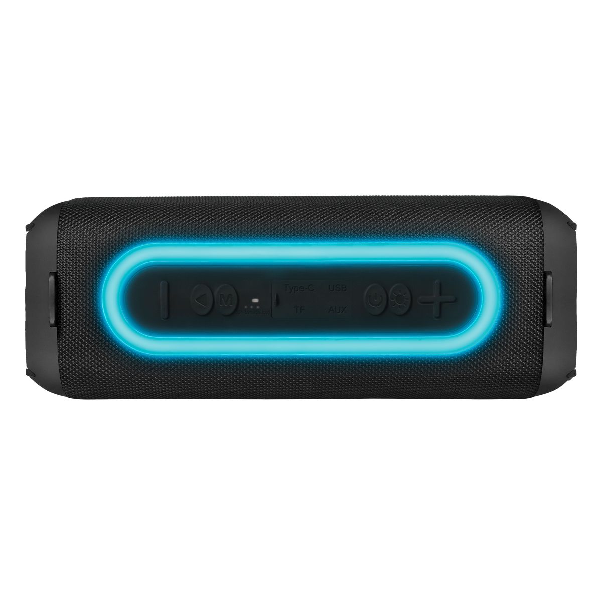 Bocina 3" portátil con hasta 12 horas de batería, negro