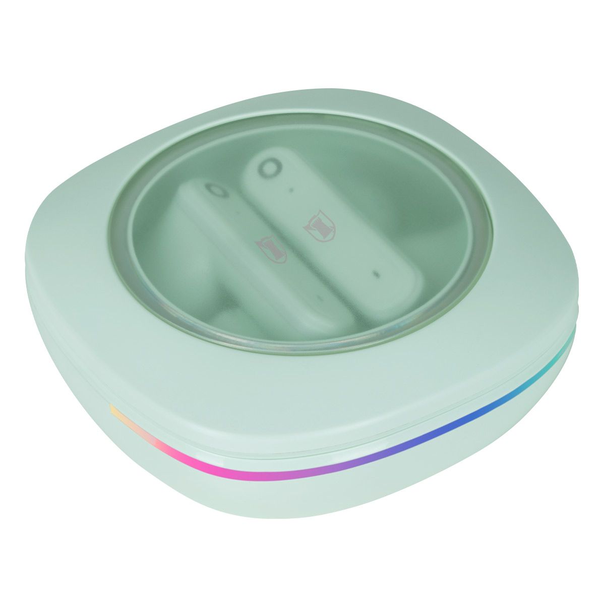 Audífonos true wireless Bluetooth ® IPX4 luz Led rainbow - verde