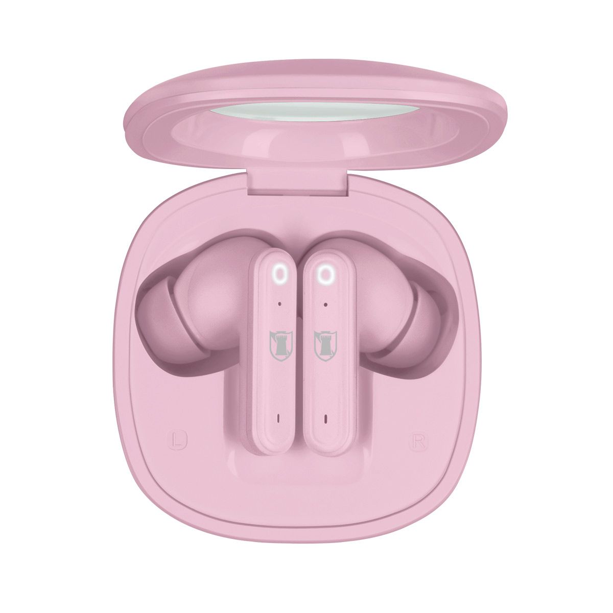 Audífonos true wireless Bluetooth ® IPX4 luz Led rainbow - rosa