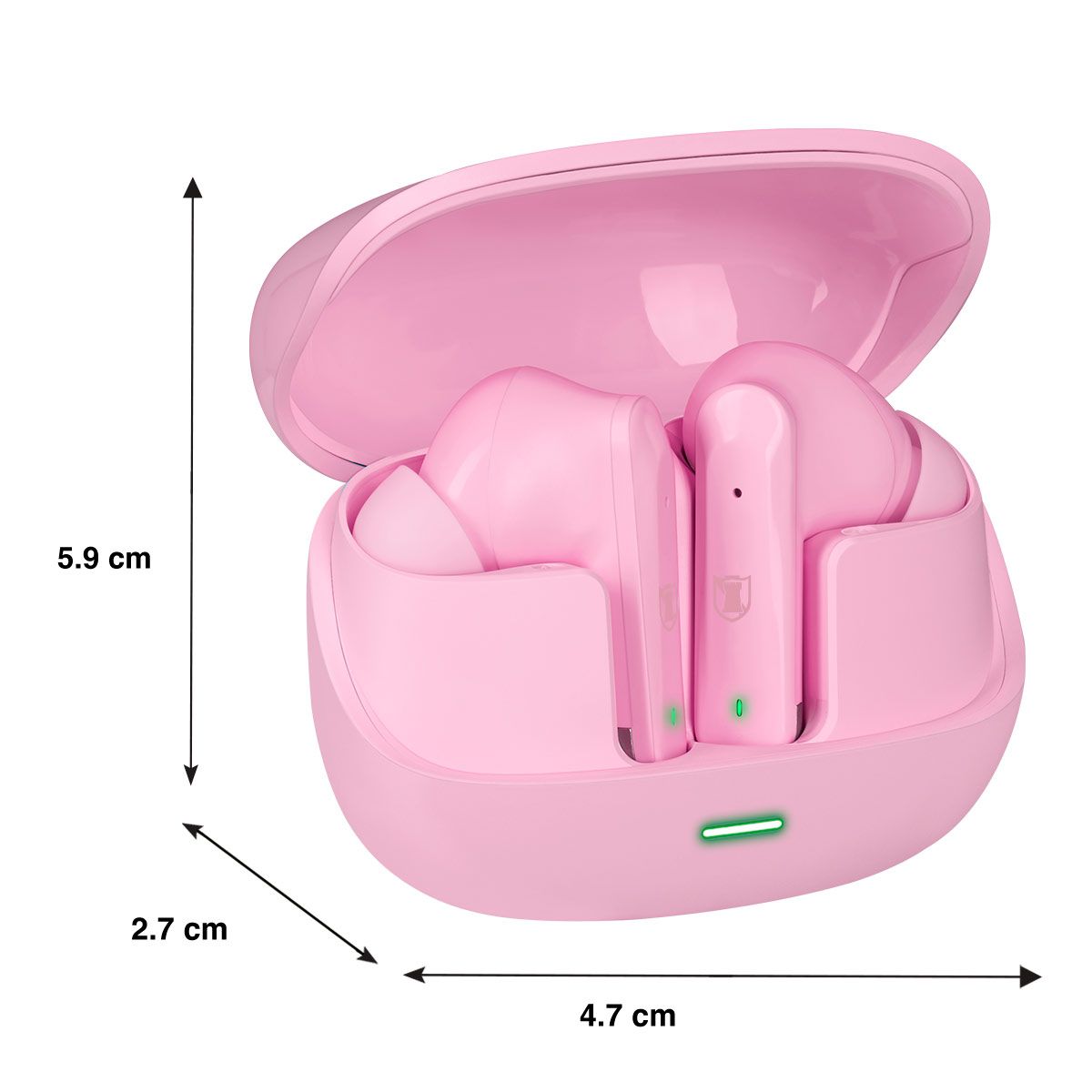 Audífonos true wireless Bluetooth® IPX4 sound Hi-Fi - rosa