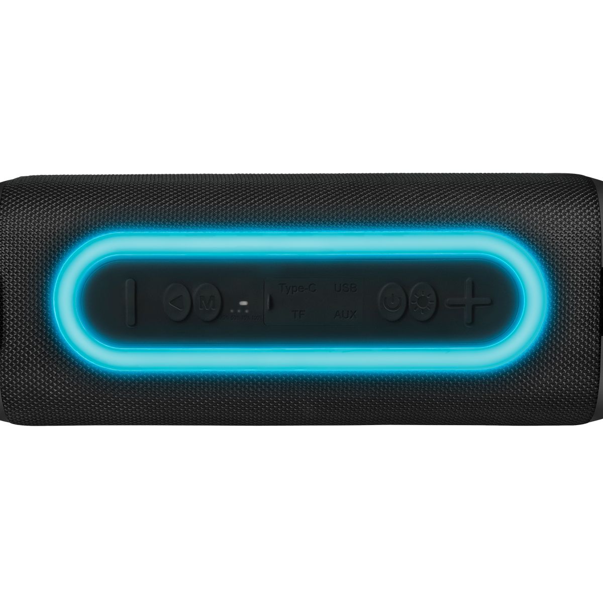 Bocina 3" portátil con hasta 12 horas de batería, negro