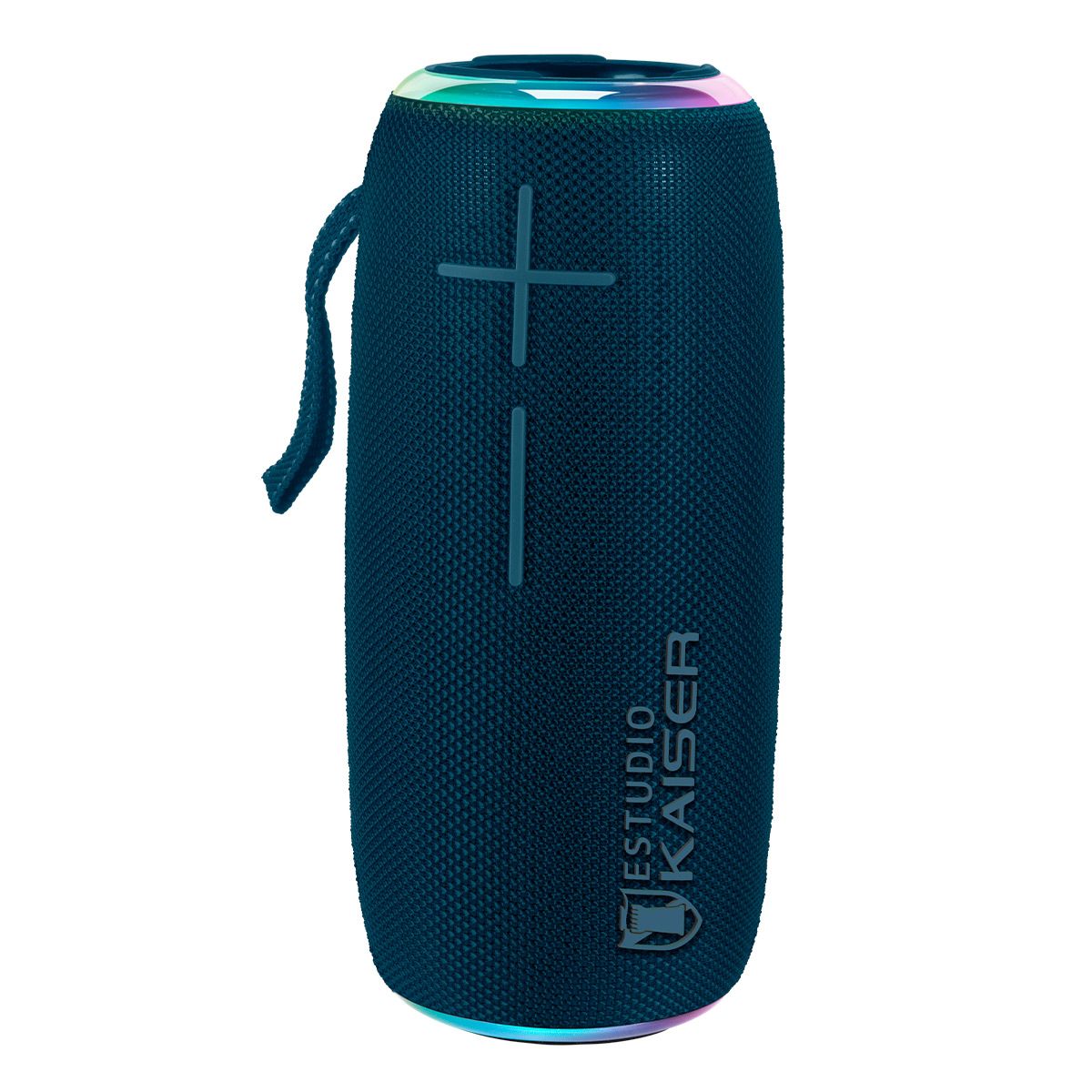 Bocina portátil 20 W RMS Bluetooth® resistente al agua IPX7 hasta 8 hrs - azul