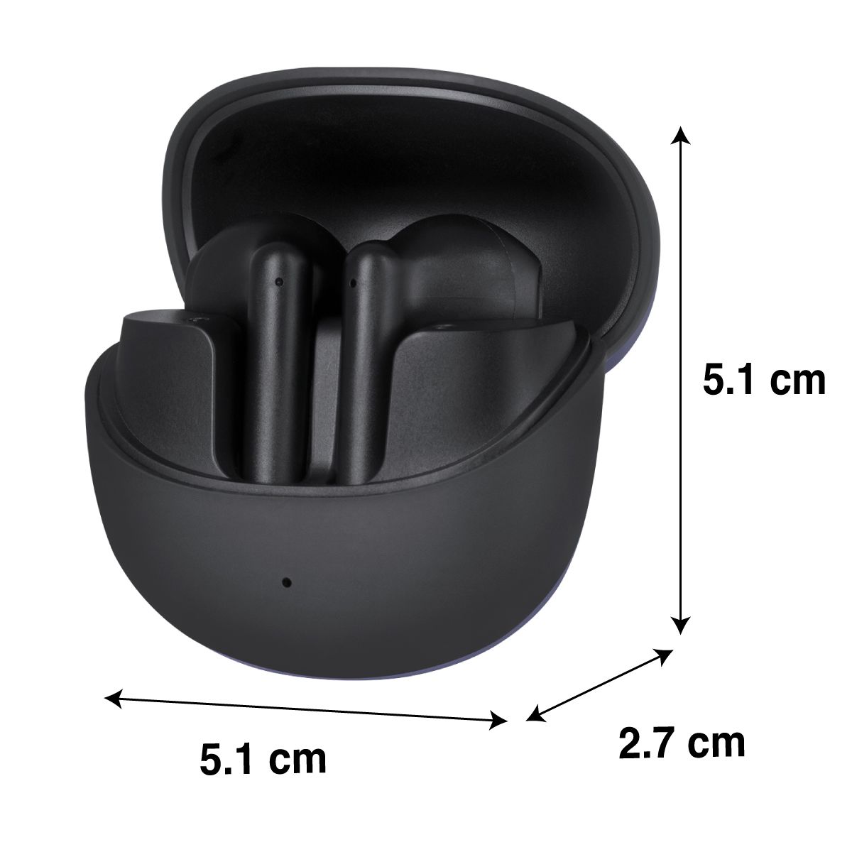 Audífonos inalámbricos Bluetooth® Hi-Fi con IPX4 hasta 25 hrs - negro