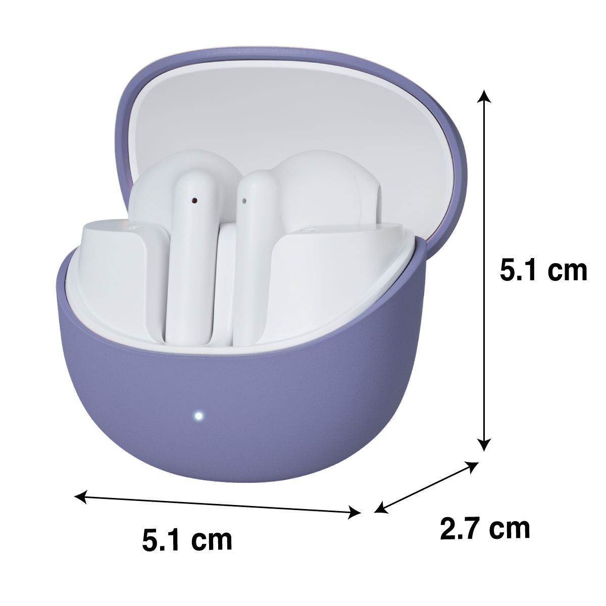 Audífonos inalámbricos Bluetooth® Hi-Fi con IPX4 hasta 25 hrs - morado