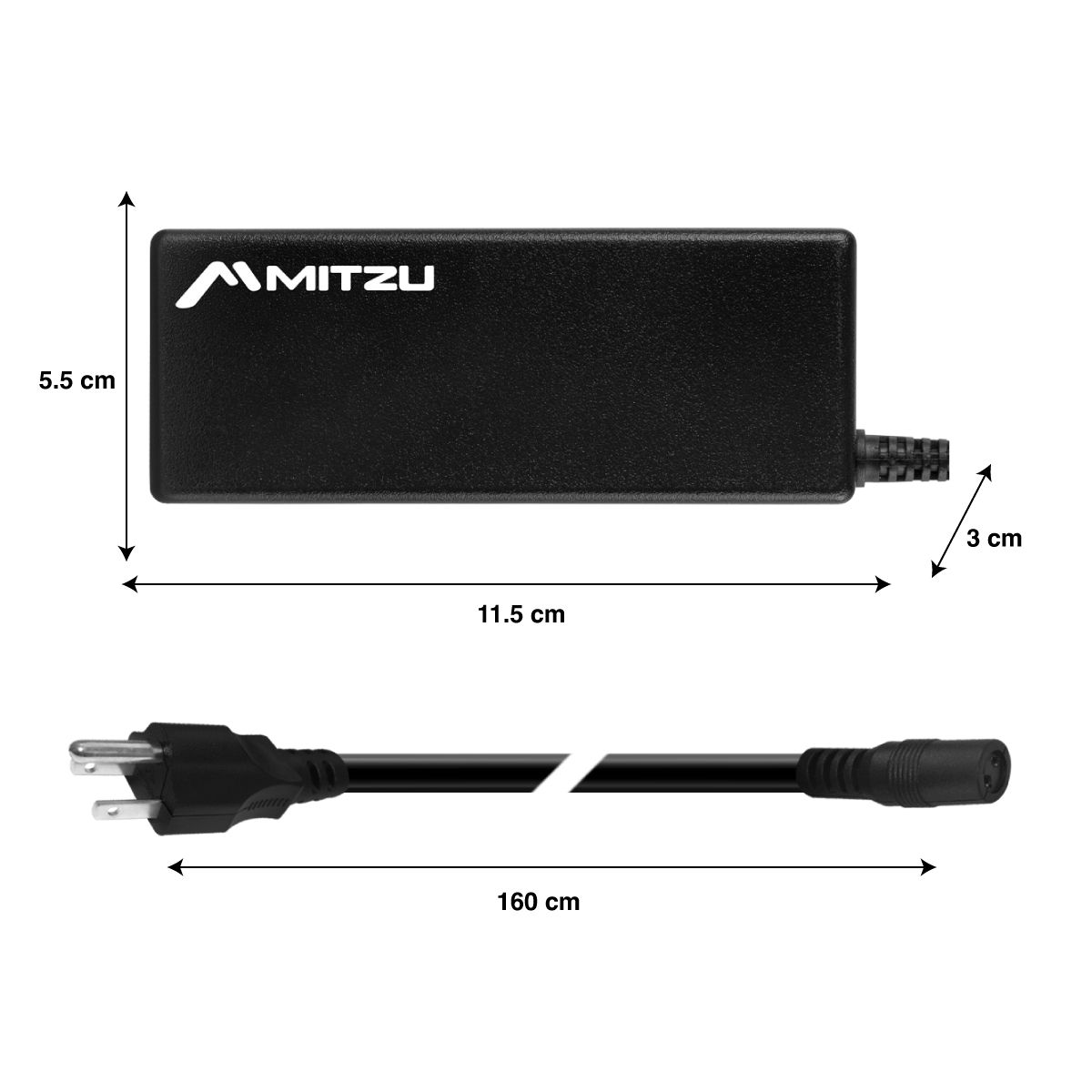 Adaptador para laptop con puntas intercambiables
