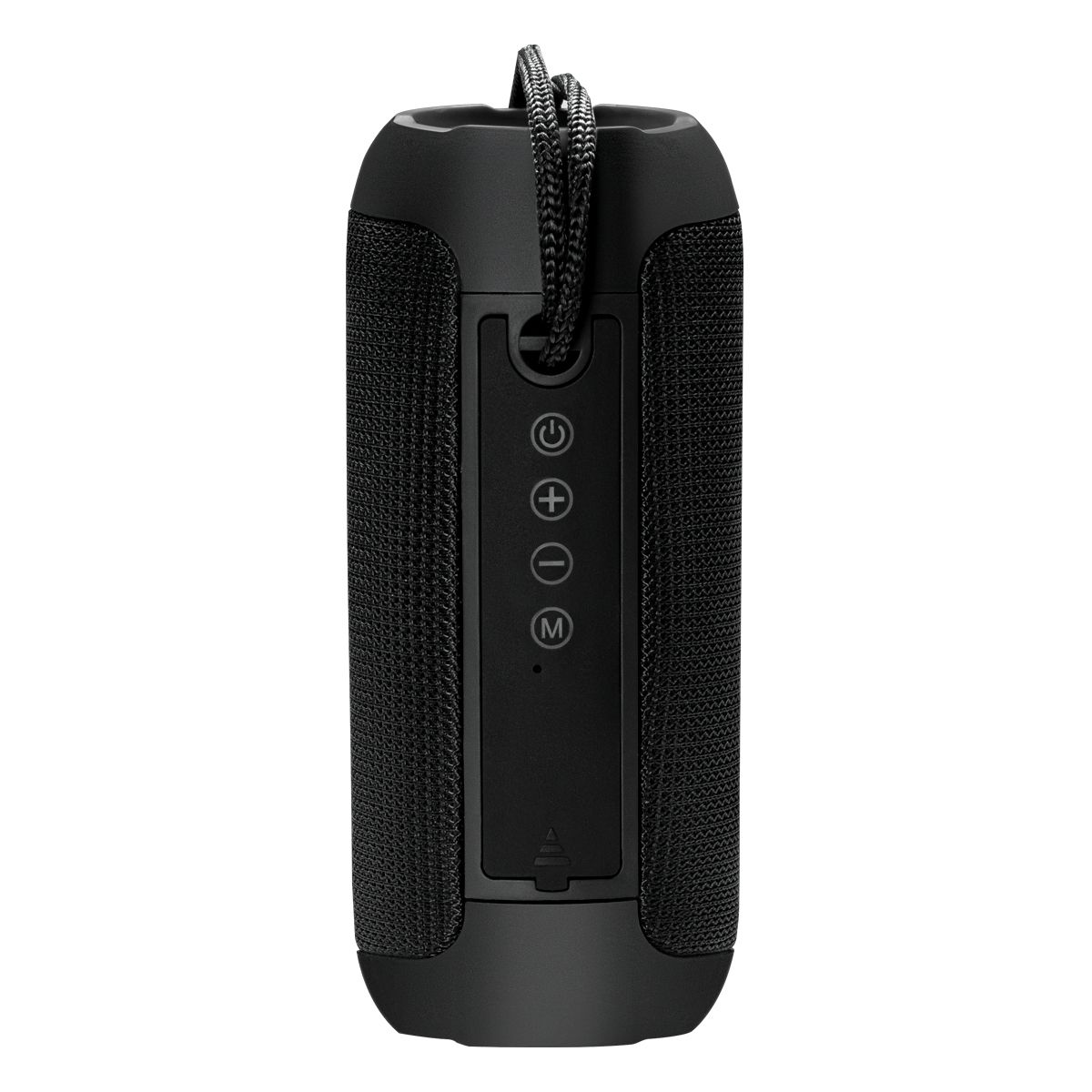 Bocina portátil de 1.7" recargable con reproductor FM