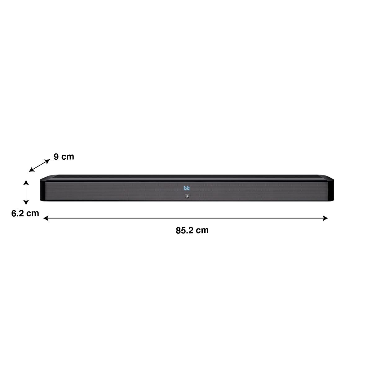 Barra de sonido Bluetooth® 60 W RMS control táctil y control remoto