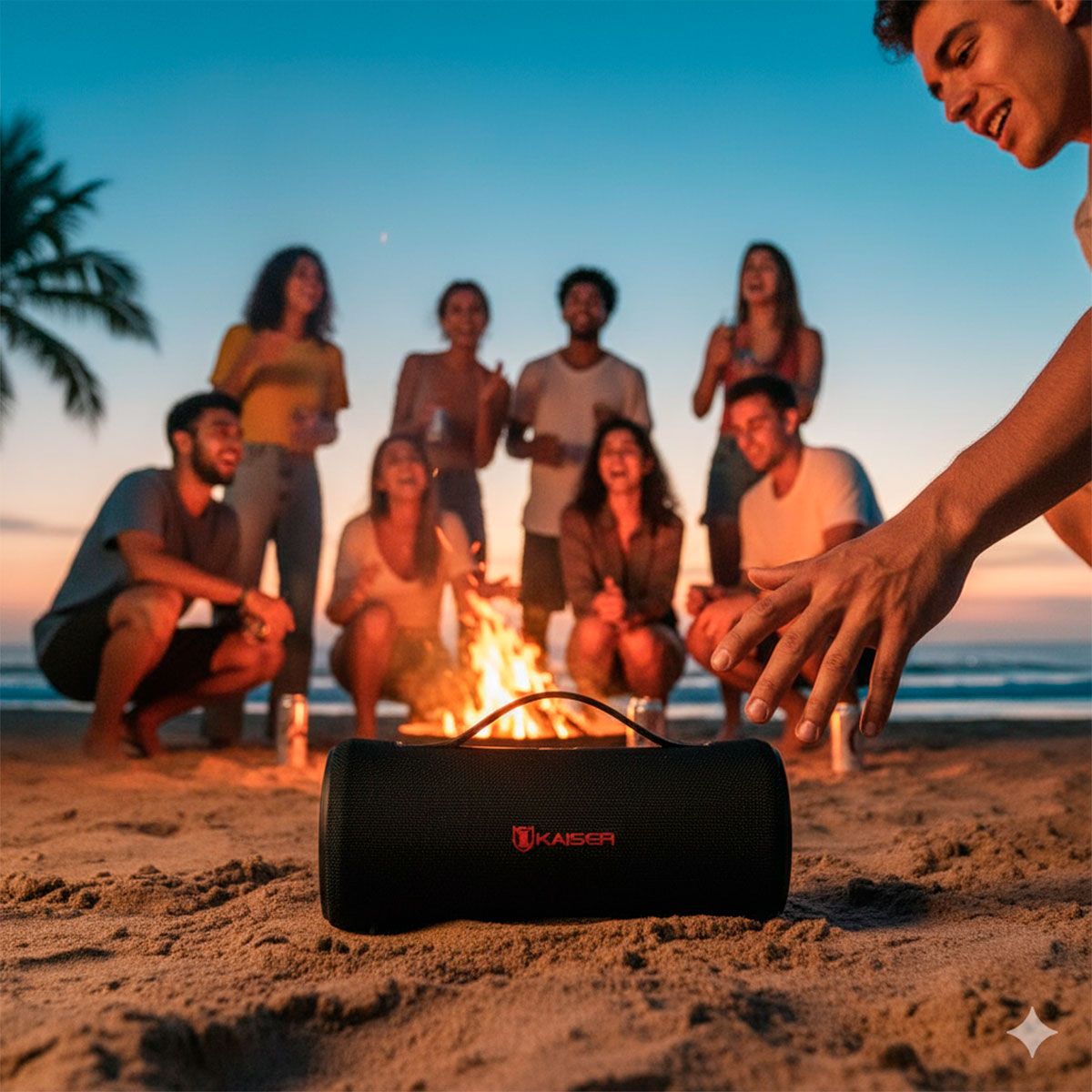 Bocina Portátil Bluetooth® Essential 20W RMS con Batería 12 Hrs