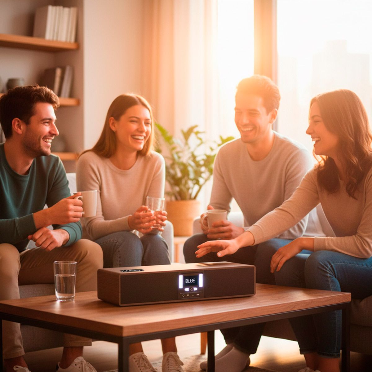 Barra de Sonido Bluetooth® de 180 W RMS - Negro