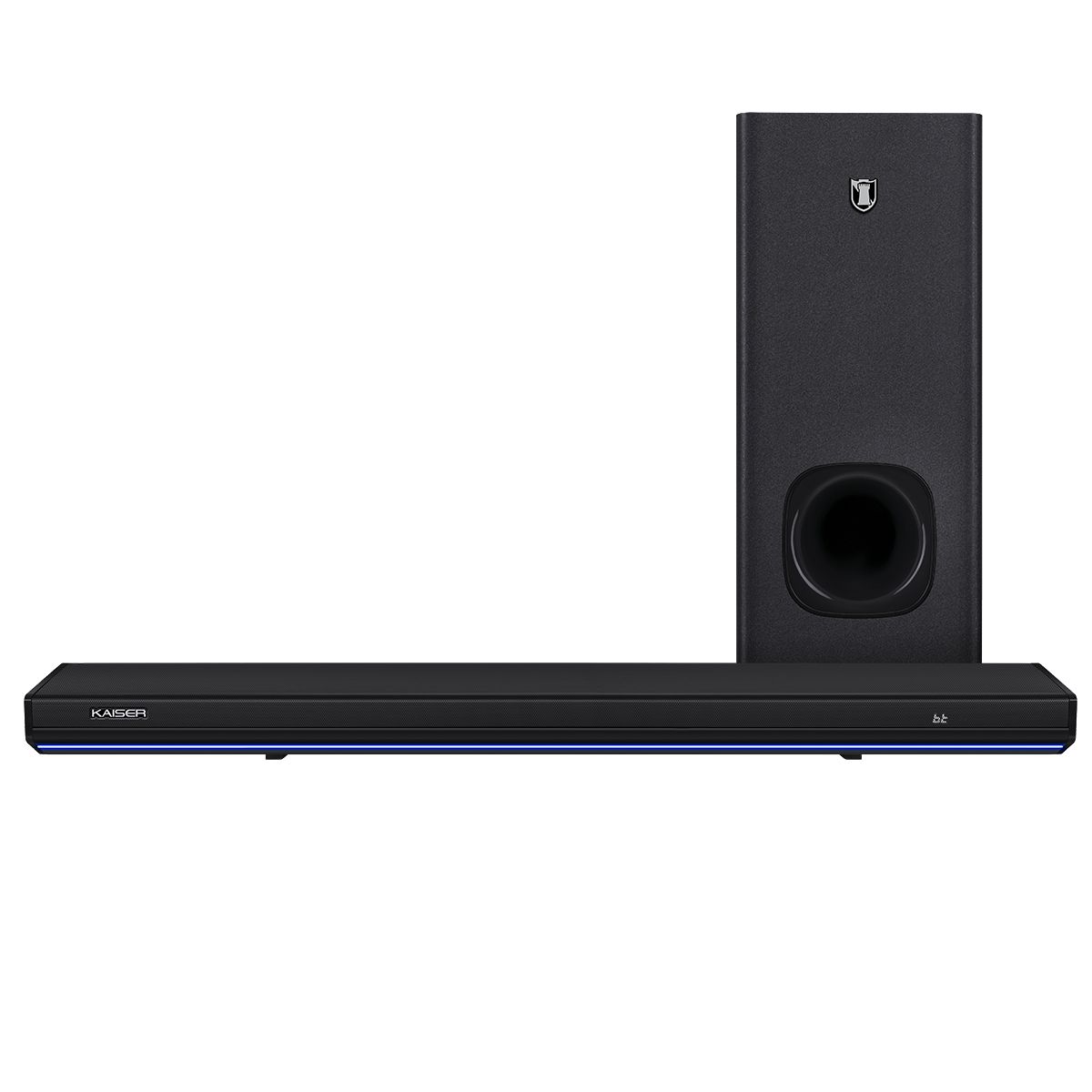 Barra de sonido Bluetooth® 60 W RMS con subwoofer y control remoto