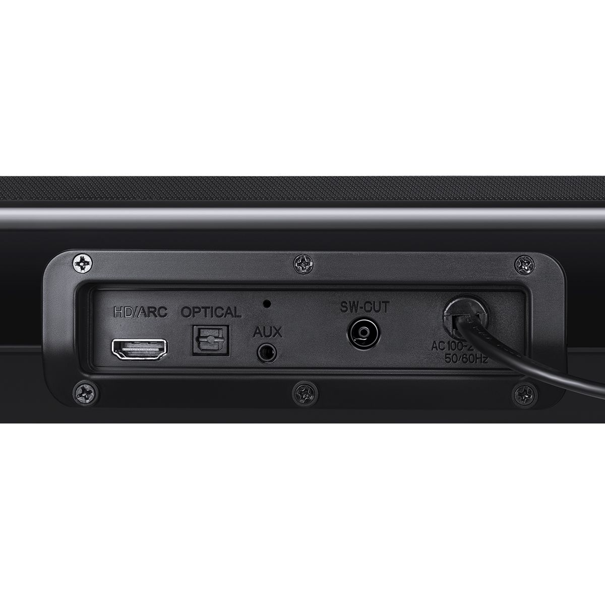 Barra de sonido Bluetooth® 60 W RMS con subwoofer y control remoto
