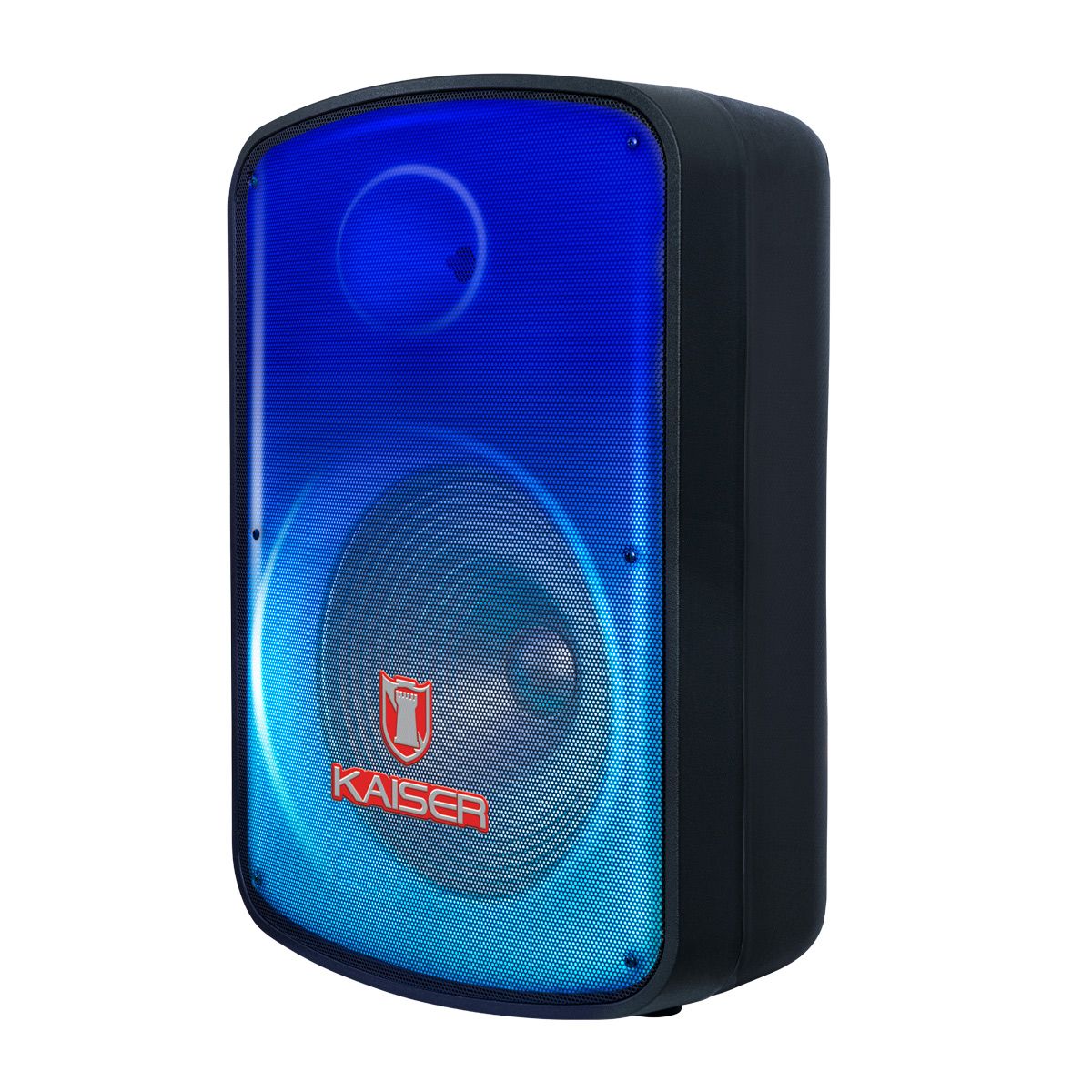 Bafle de 8” 6,500 W PMPO, micrófono alámbrico y control